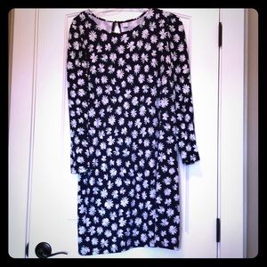 Daisy floral long sleeve dress